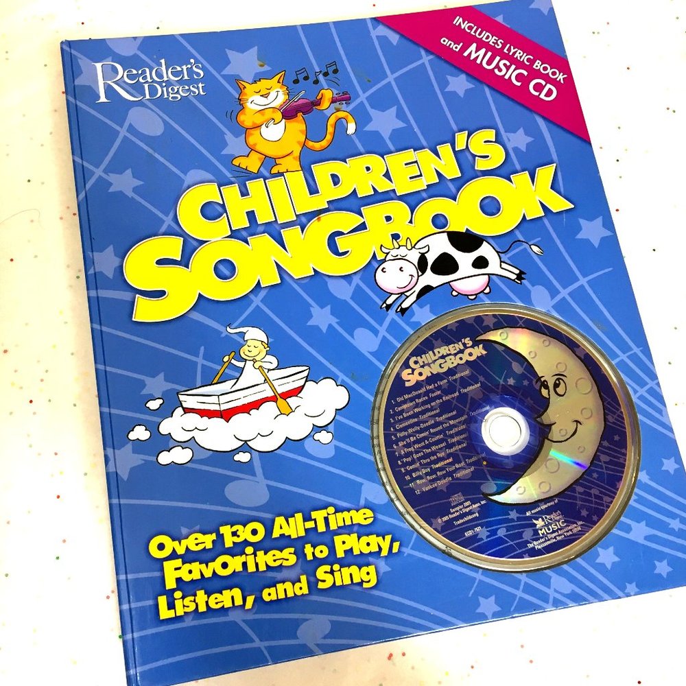 SING ALONG Reader's Digest Classic Children's Songs CD & Music Sheets